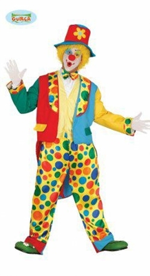 COSTUME UOMO CLOWN TAGLIA UNICA (22381-84368)