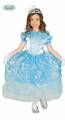 COSTUME BIMBA PRINCIPESSA AZZURRA TAGLIA 7-9 ANNI (22528-85869)