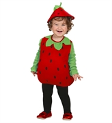 COSTUME BIMBA FRAGOLINA TAGLIA 1-3 ANNI (22533-1893S)