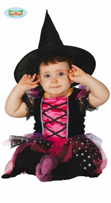 COSTUME BIMBA STREGA STARS C-CAPPELLO TAGLIA 6-12 MESI (22978-83036)