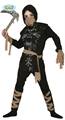 COSTUME BAMBINO NINJA FANTASMA TAGLIA 7-9 ANNI (22980-83099)