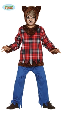 COSTUME BAMBINO LUPO MANNARO TAGLIA 10-12 ANNI (23009-87405)