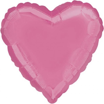 PALLONCINO IN MYLAR CUORE FUCSIA 45CM (2302001)