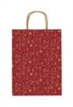 BORSA NATALIZIA C/CORDINO TEXTURE 46X36CM (23195-SDX36495)