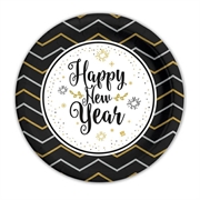 PIATTI RIGHINE HAPPY NEW YEAR 18CM 8PZ (23206-30320)