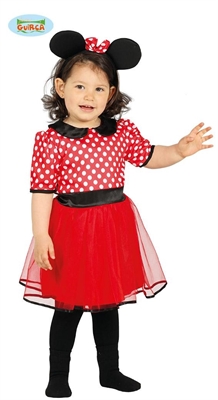 COSTUME BABY MINNIE TOPOLINA TAGLIA 12-18 MESI (23215-87602)