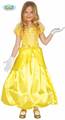 COSTUME BIMBA PRINCIPESSA GIALLO TAGLIA 5-6 ANNI (23227-83201)