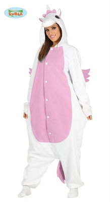 COSTUME PIGIAMA DONNA UNICORNO ROSA TAGLIA UNICA (23269-88179)