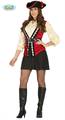 COSTUME DONNA PIRATA TESCHI TAGLIA M (23270-88188)