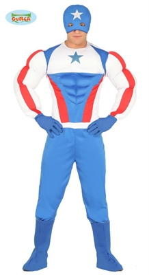 COSTUME UOMO SUPEREROE STAR TAGLIA L (23272-88281)