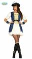 COSTUME DONNA PIRATESSA LUSSO TAGLIA M (23278-84621)