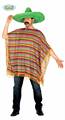 COSTUME ADULTO PONCHO MESSICANO TAGLIA L (23286-88302)