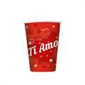 BICCHIERI IN CARTONCINO TI AMO CUORI 200CC 8PZ (23337-60748)
