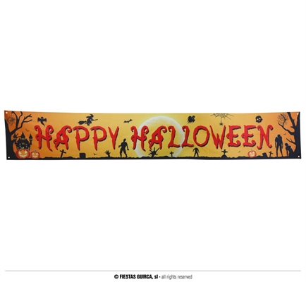 FESTONE IN TESSUTO HAPPY HALLOWEEN 290X50CM (24530)