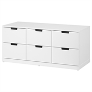 NORDLI CASSETTIERA CANDY CORNER 6 CASSETTI BIANCO (24564-292.394.97)