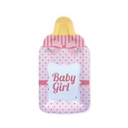 PIATTI IN CARTONCINO BIBERON ROSA 13X26CM 8PZ (24672-61686)