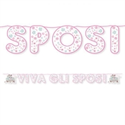 KIT SCRITTA MAXI VIVA GLI SPOSI 6MT (24713-73830)