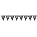 FESTONE BANDIERINE 30 ANNI NERO SPARKLE (24721-9900567)