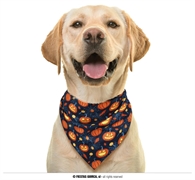 FAZZOLETTO PER ANIMALI DOMESTICI CON ZUCCHE (24814)