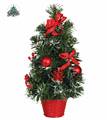 ALBERELLO NATALE COMPLETO DI ADDOBBI 40CM (25128-43179)
