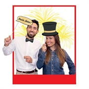 MAXI PHOTO BOOTH BUON ANNO 20CM 8PZ (25247-81367)
