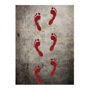 ADESIVO ORME PIEDI SANGUE 25X45CM (25329-26322)