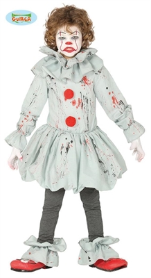 COSTUME PAGLIACCIO BAMBINO TAGLIA 7-9 ANNI (25352-87697)