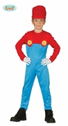 COSTUME BAMBINO SUPER MARIO TAGLIA 10-12 ANNI (25927-81876)
