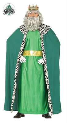 COSTUME RE MAGIO ADULTO VERDE TAGLIA 52-54 (25953-41688)