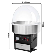 NOLEGGIO MACCHINA ZUCCHERO FILATO PROFESSIONALE BUNDLE (26893-SER121BUN)