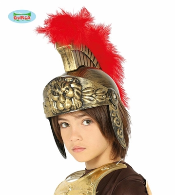 CASCO ROMANO BAMBINO CON PIUMA (26931-13595)