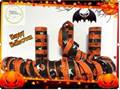 STELLE FILANTI A STRISCE HALLOWEEN 9 ROTOLINI (26959-91101)