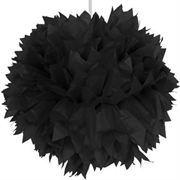 POM POM NERO DIAMETRO 30CM (26987-22806)