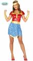 COSTUME DONNA WONDER WOMAN TAGLIA S (27010-88639)