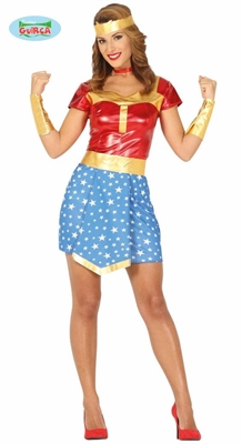 COSTUME DONNA WONDER WOMAN TAGLIA M (27011-88640)