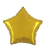 PALLONCINO IN MYLAR MINI SHAPE STELLA ORO 25CM (27131-RM02-9-F39)