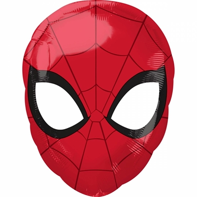 PALLONCINO IN MYLAR TESTA SPIDERMAN 45CM (27437-3466901)