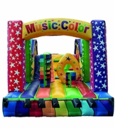 NOLEGGIO SCIVOLO GONFIABILE MUSIC COLOR (27454-GG068)