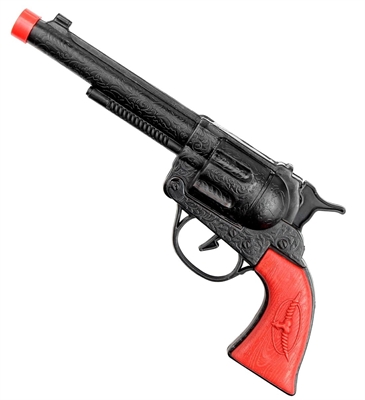 PISTOLA SCERIFFO DI PLASTICA COL.NERO (27773)