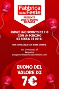 VOLANTINO SCONTO 7 EURO SU 20 BERGAMO (27801-GRA103)