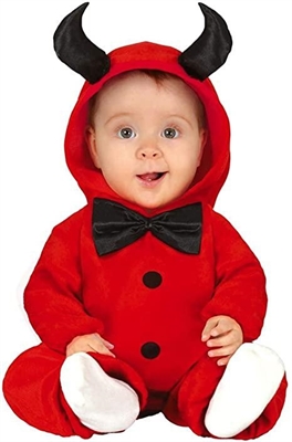 COSTUME BIMBO DIAVOLETTO TAGLIA 6-12 MESI (28137-83008)