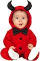 COSTUME BIMBO DIAVOLETTO TAGLIA 6-12 MESI (28137-83008)