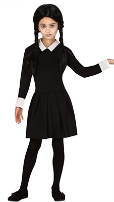 COSTUME BIMBA MERCOLEDI ADDAMS TAGLIA 7-9 ANNI (28146-83501)