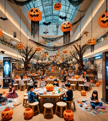 VILLAGGIO HALLOWEEN SMALL (28291-SER937)