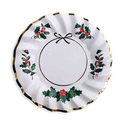 PIATTI CHRISTMAS CHIC 24CM 8PZ (29422-30376)