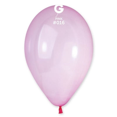 PALLONCINI IN LATTICE TONDO ROSA 33CM 10PZ (325065)
