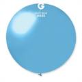 MONGOLFIERA IN LATTICE AZZURRO 80CM 1PZ (325799)