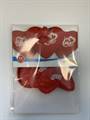 PALLONCINI IN LATTICE CUORE ROSSO TI AMO 33CM 5PZ (340570)
