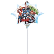 PALLONCINO IN MYLAR MINI SHAPE AVENGERS 25CM (3465802)