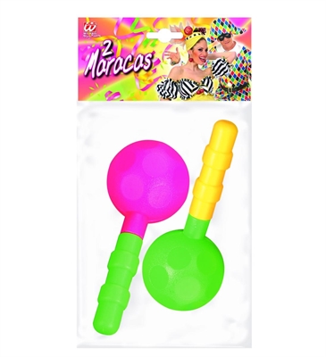 MARACAS IN PLASTICA SET DA 2PZ (431-1600R)